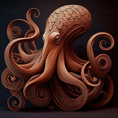 3D model Callistoctopus (STL)